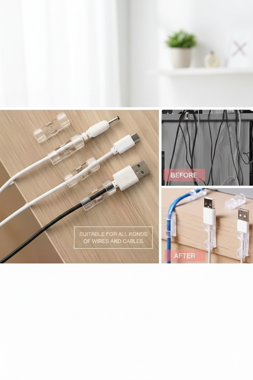 Invisible Cord Keepers