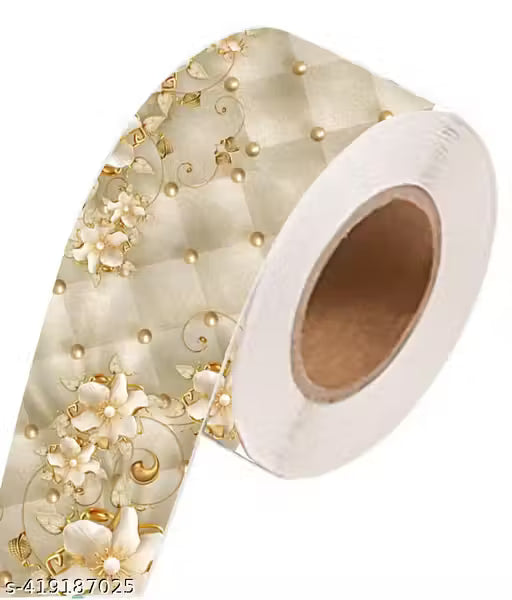 SS Wallpaper Bathroom Wallpaper Tile Wallpaper Self Adhesive 6x49 in- Pack of-3